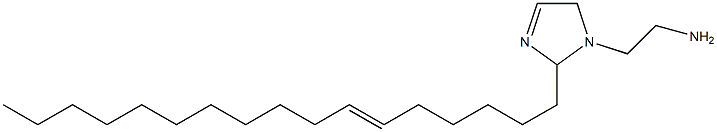 1-(2-Aminoethyl)-2-(6-heptadecenyl)-3-imidazoline Struktur