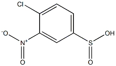 4-Chloro-3-nitrobenzenesulfinic acid Struktur