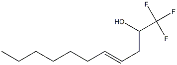 1,1,1-Trifluoro-4-undecen-2-ol Struktur