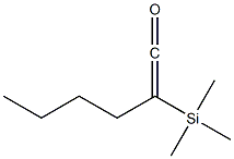 Butyl(trimethylsilyl)ketene Struktur