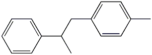 1-Methyl-4-(2-phenylpropyl)benzene Struktur