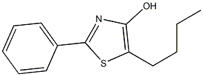 5-Butyl-2-phenylthiazol-4-ol Struktur