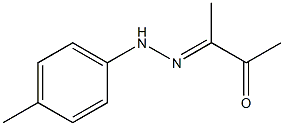 3-[2-(4-Methylphenyl)hydrazono]-2-butanone Struktur