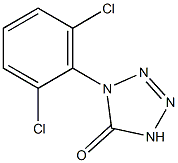 1-(2,6-Dichlorophenyl)-1H-tetrazol-5(4H)-one Struktur