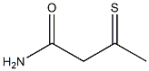 3-Thioxobutyramide Struktur