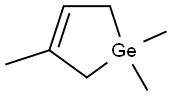 1,1,3-Trimethyl-1-germacyclopenta-3-ene Struktur