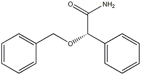 [S,(+)]-2-(Benzyloxy)-2-phenylacetamide Struktur