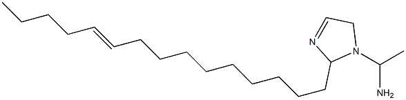 1-(1-Aminoethyl)-2-(10-pentadecenyl)-3-imidazoline Struktur