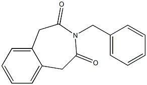 3-Benzyl-3H-3-benzazepine-2,4(1H,5H)-dione Struktur