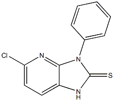 5-Chloro-3-phenyl-1H-imidazo[4,5-b]pyridine-2(3H)-thione Struktur