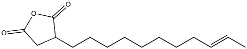 3,4-Dihydro-3-(9-undecenyl)-2,5-furandione Struktur