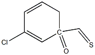 3-Chlorobenzenecarbothialdehyde oxide Struktur