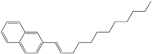 2-(1-Dodecenyl)naphthalene Struktur