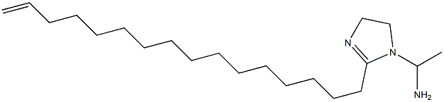 1-(1-Aminoethyl)-2-(15-hexadecenyl)-2-imidazoline Struktur