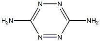 3,6-Diamino-1,2,4,5-tetrazine Struktur