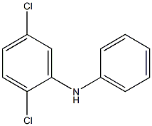 2,5-Dichlorophenylphenylamine Struktur