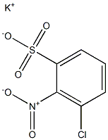 3-Chloro-2-nitrobenzenesulfonic acid potassium salt Struktur