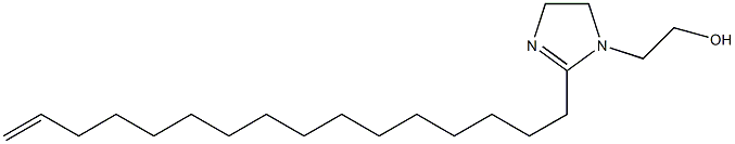 2-(15-Hexadecenyl)-2-imidazoline-1-ethanol Struktur