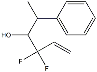 4,4-Difluoro-2-phenyl-5-hexen-3-ol Struktur