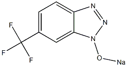 1-Sodiooxy-6-(trifluoromethyl)-1H-benzotriazole Struktur