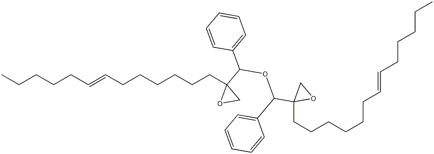 2-(7-Tridecenyl)phenylglycidyl ether Struktur