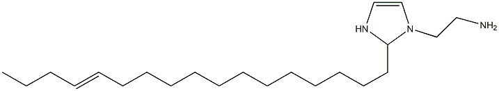 1-(2-Aminoethyl)-2-(13-heptadecenyl)-4-imidazoline Struktur