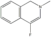 2-Methyl-4-fluoro-1,2-dihydroisoquinoline Struktur