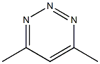 4,6-Dimethyl 1,2,3-triazine Struktur