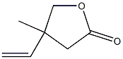 4-Methyl-4-vinyl-4,5-dihydro-2(3H)-furanone Struktur