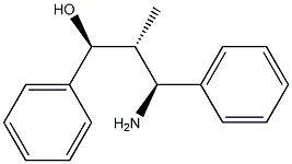 (1S,2R,3S)-3-Amino-2-methyl-1,3-diphenylpropan-1-ol Struktur