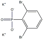 2,6-Dibromophenylphosphonic acid dipotassium salt Struktur