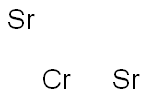 Chromium distrontium Struktur