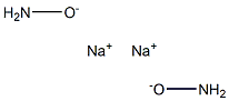 Hyponitrous acid disodium salt Struktur