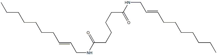 N,N'-Di(2-decenyl)adipamide Struktur