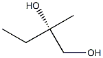 [S,(-)]-2-Methyl-1,2-butanediol Struktur