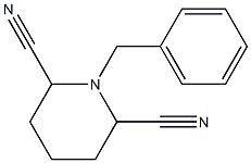 1-Benzylpiperidine-2,6-dicarbonitrile Struktur