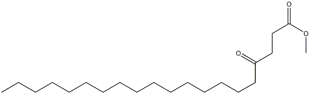 4-Oxoicosanoic acid methyl ester Struktur