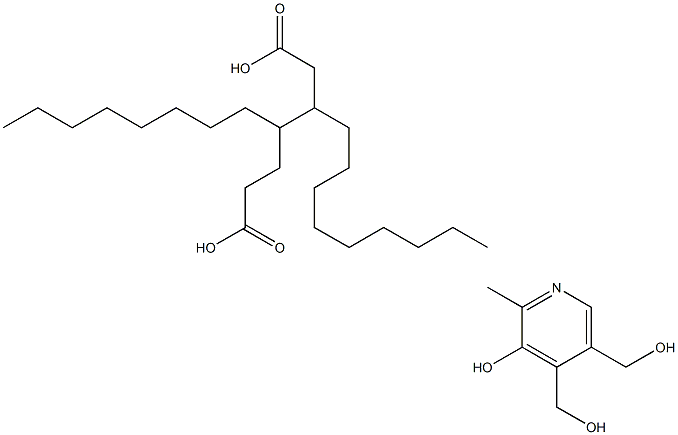 Pyridoxine-3,4'-didodecanoate Struktur