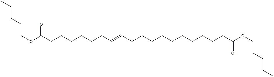 8-Icosenedioic acid dipentyl ester Struktur