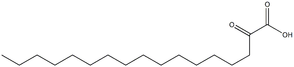 2-Oxoheptadecanoic acid Struktur