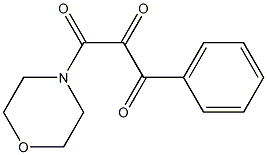 1-Morpholino-3-phenylpropane-1,2,3-trione Struktur