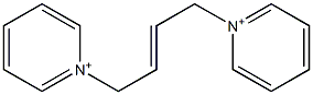 1,1'-(2-Butene-1,4-diyl)bispyridinium Struktur