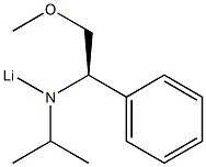 Isopropyl[(1R)-1-phenyl-2-methoxyethyl]aminolithium Struktur