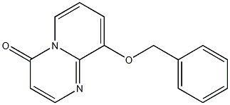 9-(Benzyloxy)-4H-pyrido[1,2-a]pyrimidin-4-one Struktur