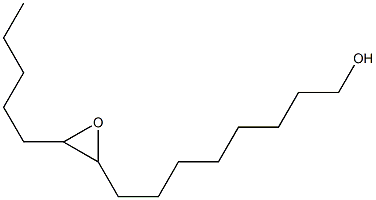 9,10-Epoxypentadecan-1-ol Struktur