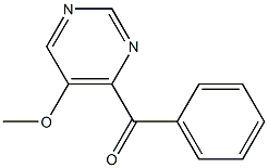 5-Methoxy-4-benzoylpyrimidine Struktur