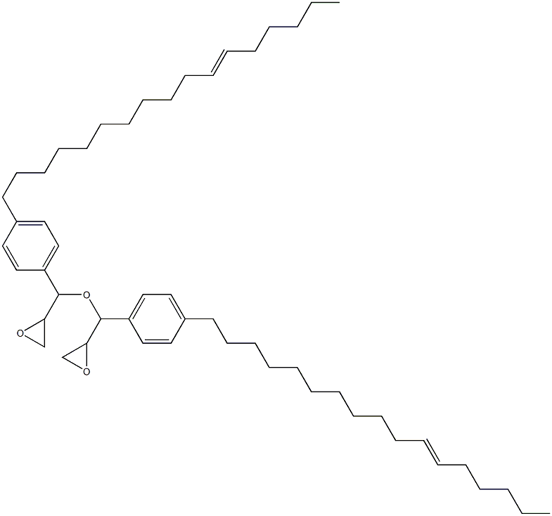 4-(11-Heptadecenyl)phenylglycidyl ether Struktur