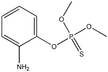 Thiophosphoric acid O,O-dimethyl O-[o-aminophenyl] ester Struktur