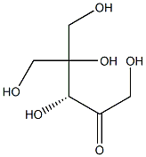 (R)-1,3,4,5-Tetrahydroxy-4-hydroxymethyl-2-pentanone Struktur