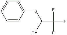 2,2,2-Trifluoro-1-phenylthioethanol Struktur